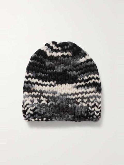 Townes space-dyed cashmere beanie