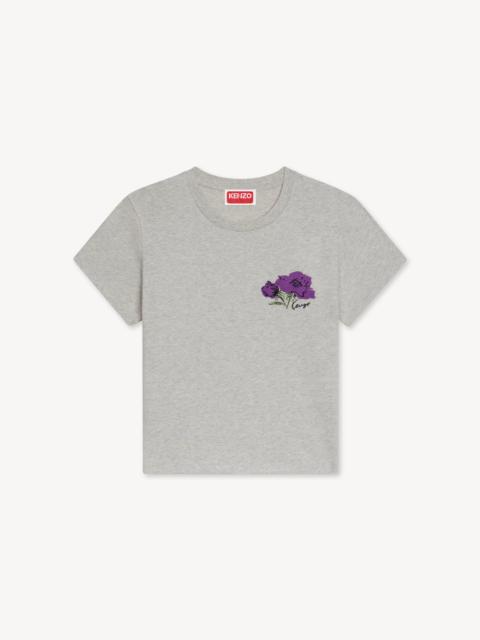 KENZO 'KENZO Pop Rose' embroidred T-shirt in cotton