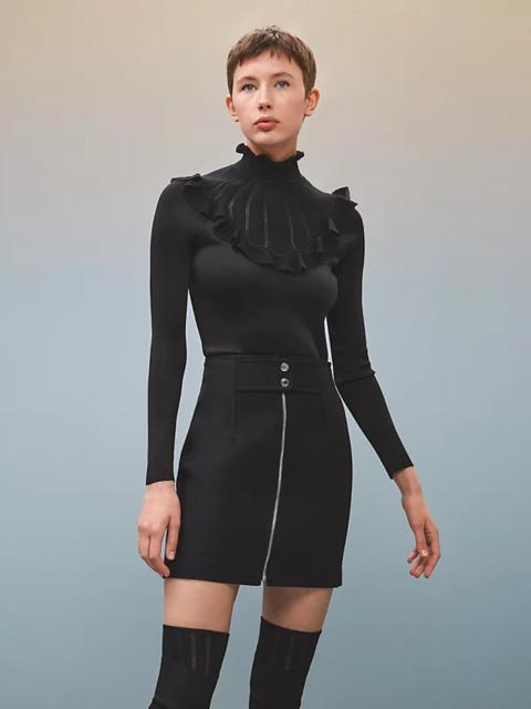 Hermès Zipped miniskirt