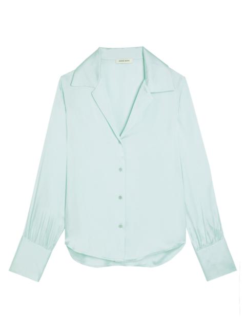 ANINE BING Anine Bing Bethany Silk-blend Shirt