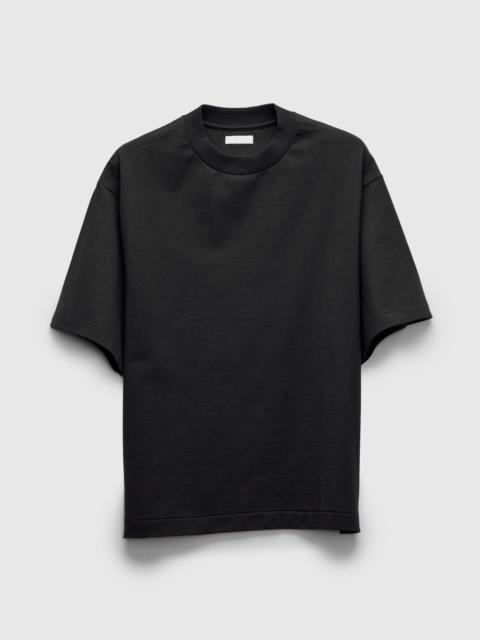 KAPTAIN SUNSHINE Suvin Supima Cotton Half Sleeve T-Shirt in Ink Black