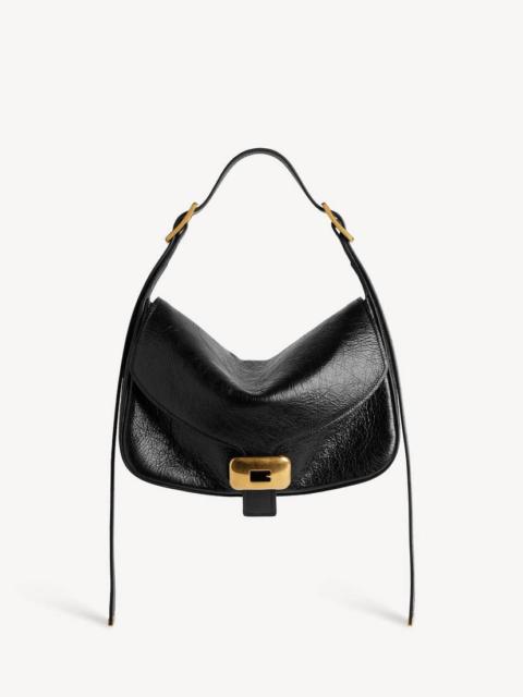 BALENCIAGA Women's Clicca Shoulder Bag Medium in Black