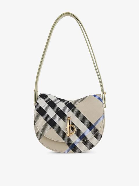 Rocking Horse small jacquard-woven shoulder bag
