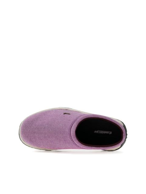 slip-on textured sneakers