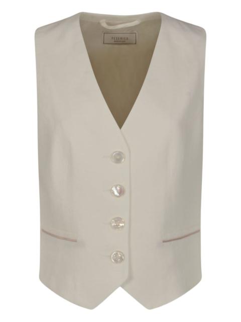 PESERICO linen waistcoat