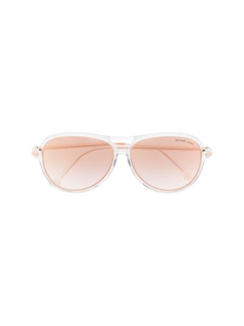 MICHAEL KORS Breckenridge tinted aviator sunglasses