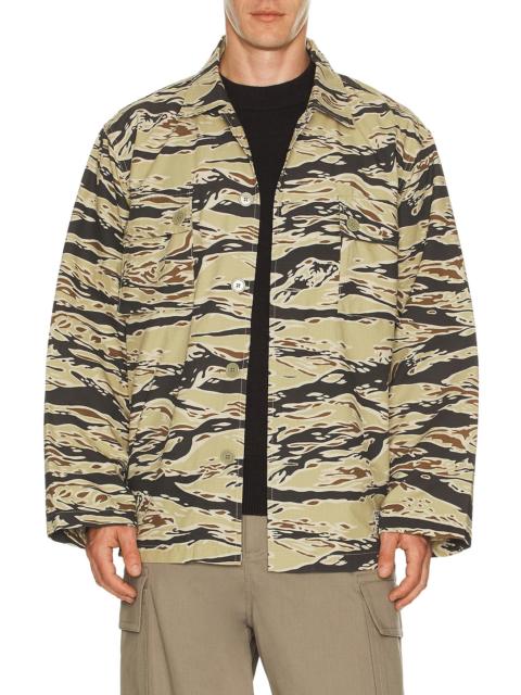 WACKO MARIA Tigercamo Army Shirt