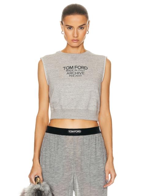 TOM FORD Sleeveless Sweatshirt