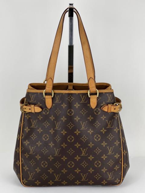 LV Batignolles Vertical M51153 Monogram Canvas with Leather and