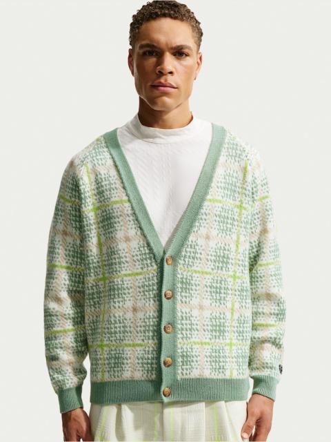 Nike Nike Tartan Men's Loose Golf Cardigan