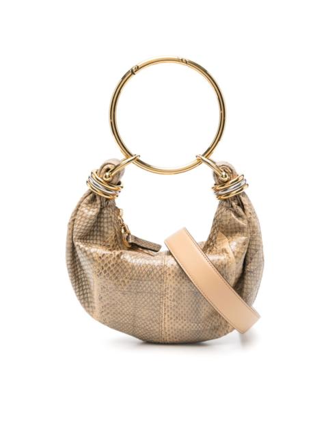Chloé embellished watersnake shoulder bag