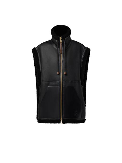 Louis Vuitton Shearling Leather Gilet