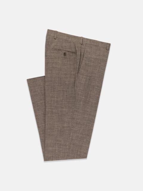 J. PRESS CRASH LINEN TROUSERS