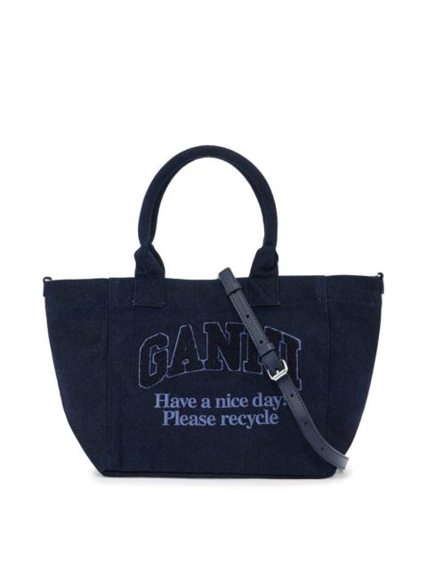 SMALL DENIM EASY SHOPPER TOTE