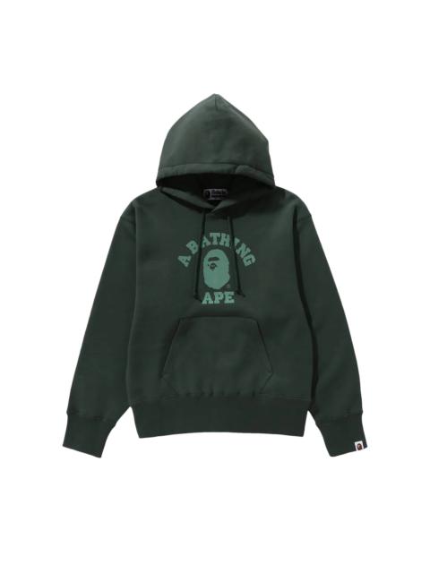 BAPE College Pullover Hoodie 'Green'