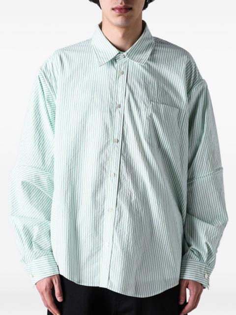 doublet detachable striped shirt