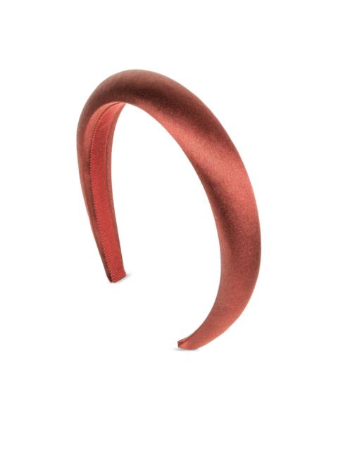 Jennifer Behr satin padded headband
