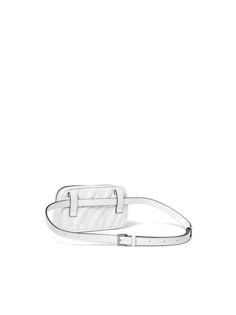 MICHAEL KORS rose quilted belt bag