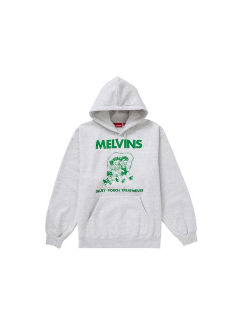 Supreme Melvins Hooded Sweatshirt Ash Grey