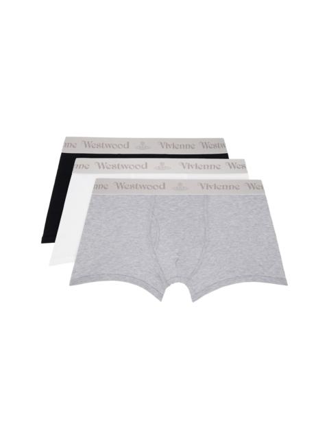 Vivienne Westwood Three-Pack Multicolor Cotton Boxer Briefs