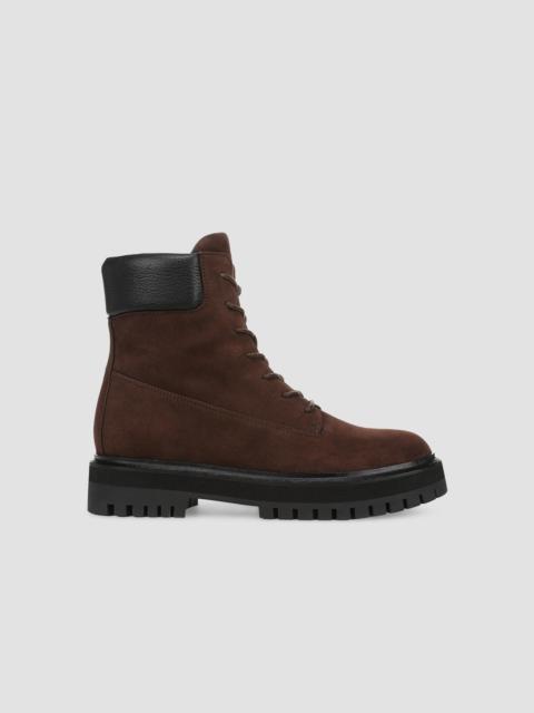 Favorite Daughter Women's Parker Suede Ankle Boots - Coffee Bean Black