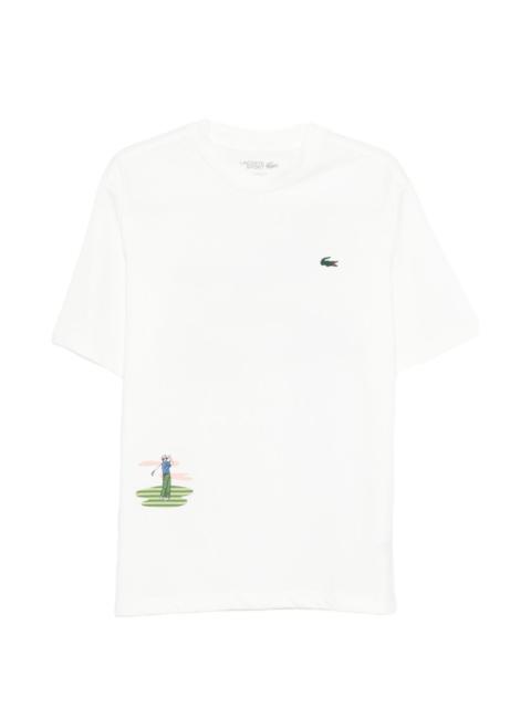 LACOSTE graphic short-sleeve T-shirt