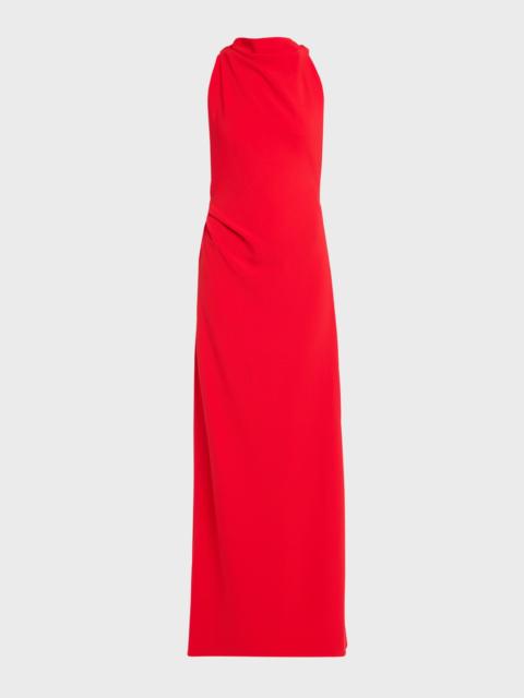 Proenza Schouler Faye Backless Matte Crepe Gown