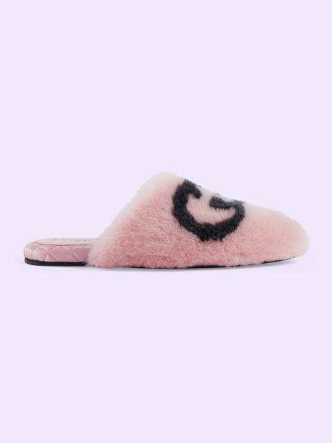 Women's Interlocking G slipper