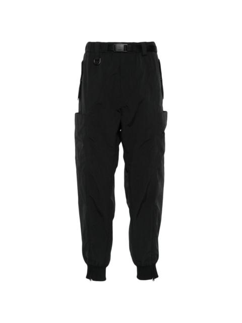 Y-3 crinkled track pants