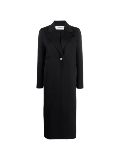 Lanvin single-breasted tailored coat
