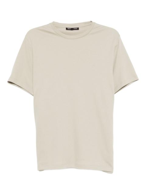 MICHAEL KORS logo-embroidered cotton T-shirt