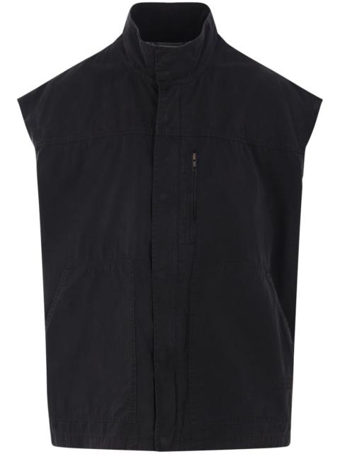 MM6 Maison Margiela two-tone gilet