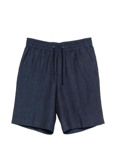 PESERICO drawstring tailored shorts