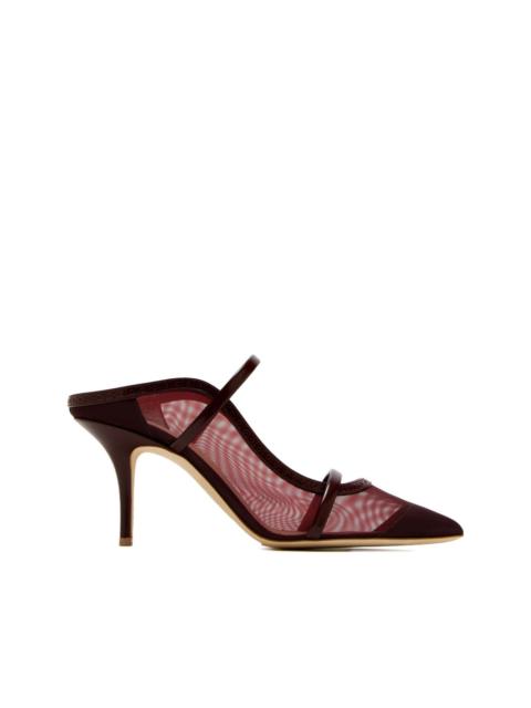 MALONE SOULIERS 70mm sheer mesh pointed-toe mules