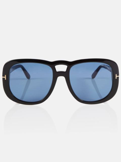 Billie round sunglasses