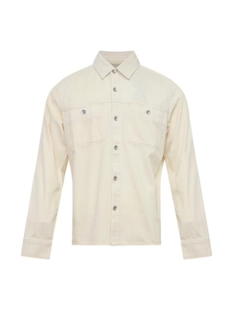 rag & bone Overdyed Workwear Long Sleeve Shirt