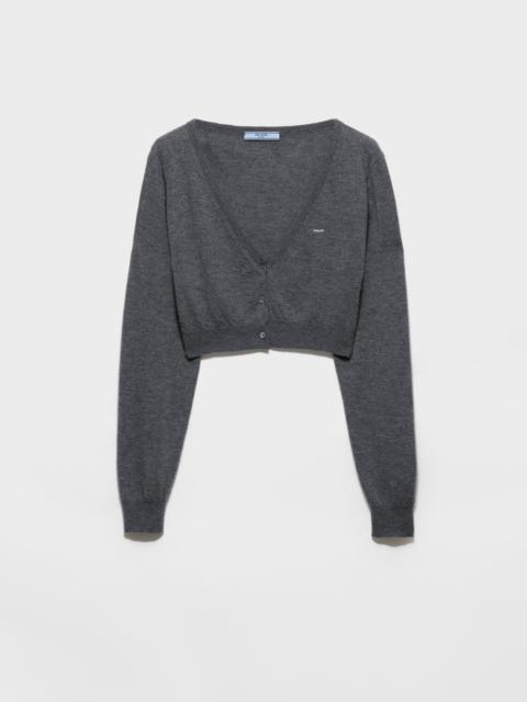 Prada Cropped cashmere cardigan