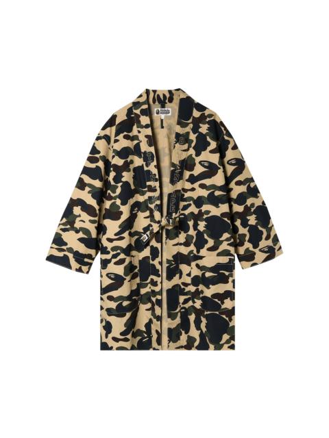 A BATHING APE® BAPE 1st Camo Kimono Shirt 'Yellow'