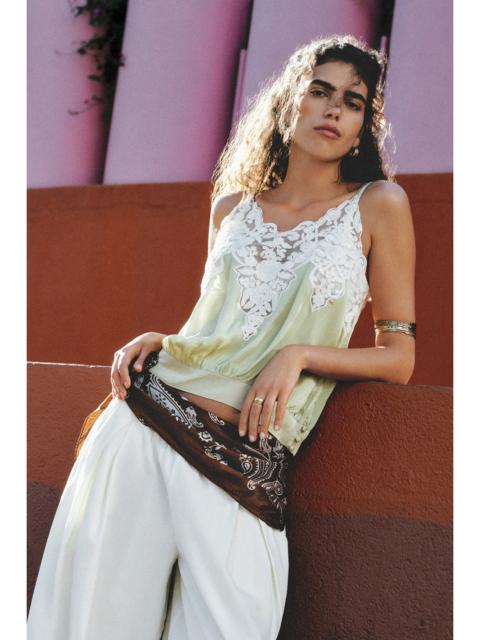 FREE PEOPLE Reya Lace Top
