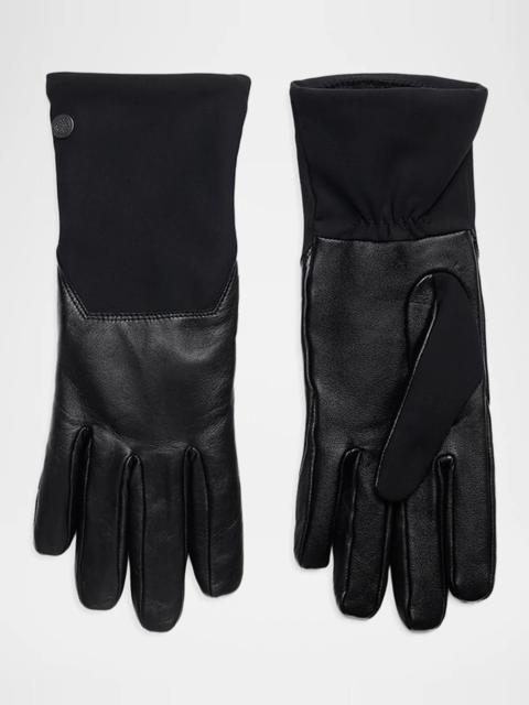 Canada Goose Leather Touchscreen Gloves