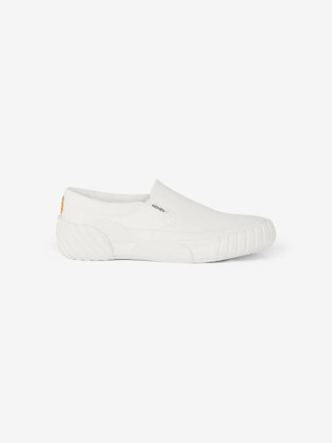 KENZO Slip-on canvas Tiger Crest trainers