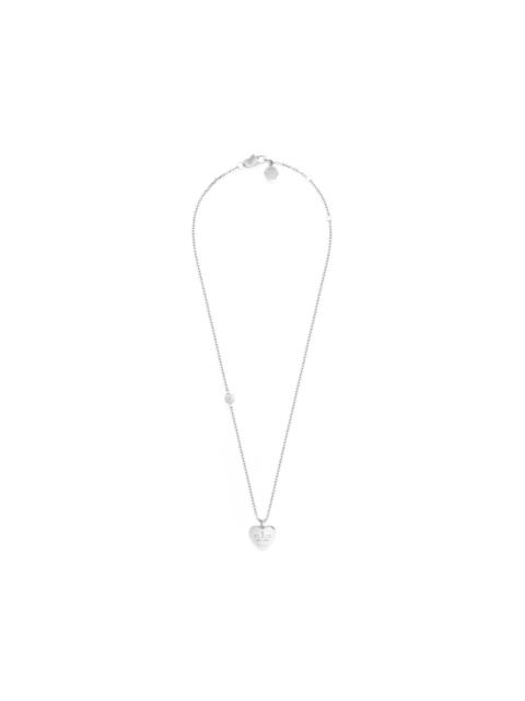PHILIPP PLEIN heart-pendant necklace