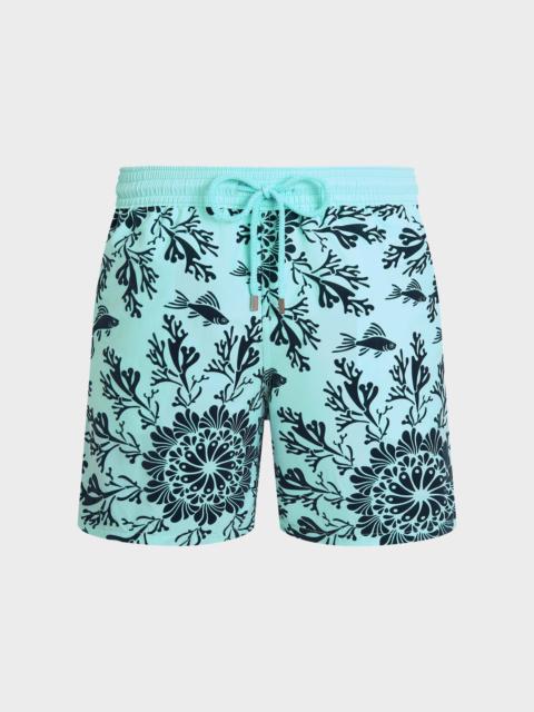 Vilebrequin MEN SWIM TRUNKS FLOCKED CORAL MANDALA