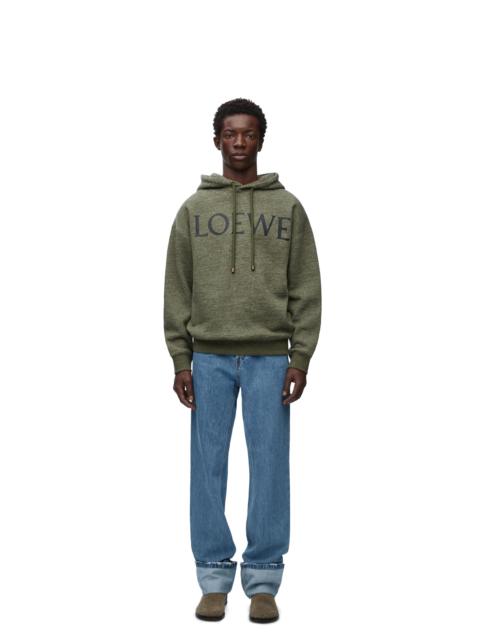 Loewe Oversized hoodie in cotton