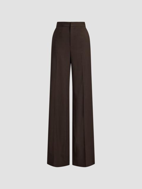 Ralph Lauren Women's Dean II Wool-Blend Pants - Sycamore
