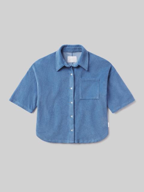 Citizens of Humanity Francis Knit Shirt In Oceanic