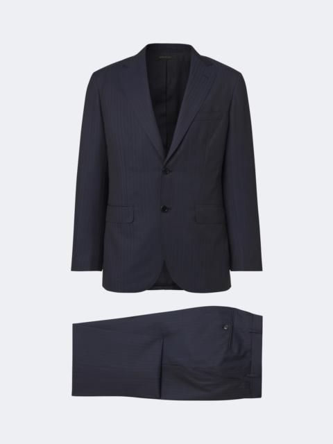 Brioni Striped wool suit