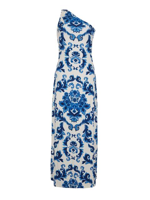 Cara Cara Nicky Dress
A Sculpted Drape and One-Shoulder Allure