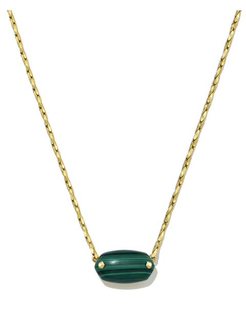 KENDRA SCOTT Elisa Riveted Gold Short Pendant Necklace