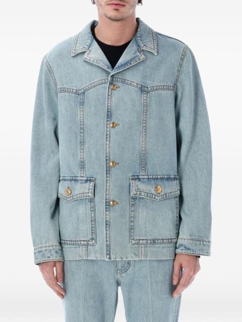 Valentino flap-pocket denim jacket